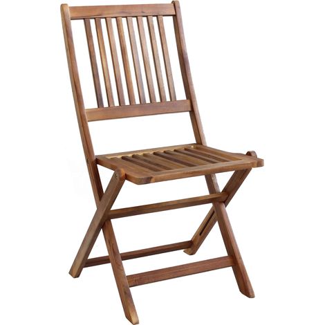 Klappstuhl des Outdoor -Holzholzes von Akazienklappern (1/5)
