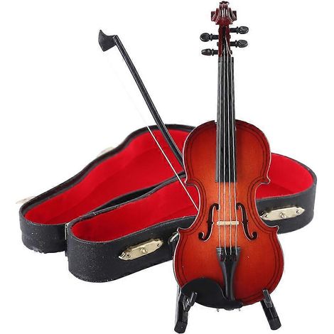 Mini Instrument Modèle Mini Violon Ornement Mini Instrument Délicat Cadeau (1/5)