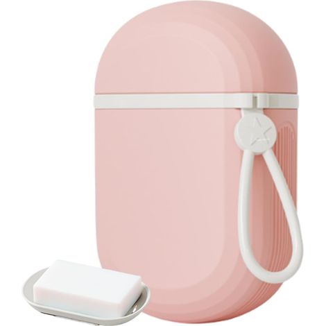 Travel Soap Holder Leakproof Case for Solid Shampoo (1/5)