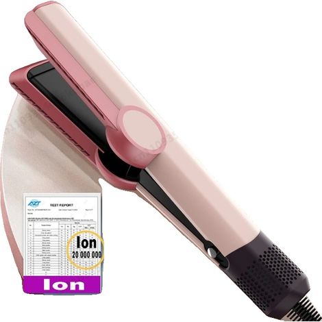 Piastra e asciugacapelli, riscaldamento rapido, multifunzione, X10-Rosa, EU-c (1/2)
