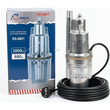Bomba de agua sumergible rangerz RS-8801 680W 1000l/h 80mm buceador Ruska (1/5)