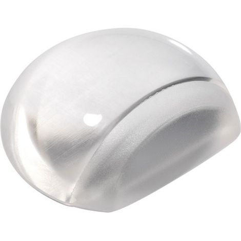 INOFIX - Butée de porte adhésive semi sphérique transparent blister (1/6)