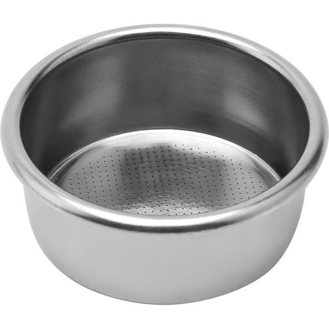 Panier filtrant - 14 g à 18 g - Diamètre 62 mm - Hauteur 24 mm - Acier inoxydable 304 - Pour machines à expresso - 2 Pièces (1/5)