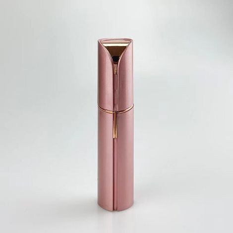 Épilateur Facial USB Rechargeable pour Femmes – Hypoallergénique, Indolore avec Lumière LED, Design Lipstick et Nettoyage Facile (IPX7) – Pour Joues, Menton, Bras et Visage (1/4)
