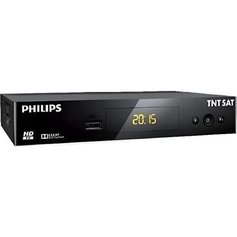 Démodulateur satellite - Philips - DSR3231T - HD - TNTSAT - Stéréo - HDMI