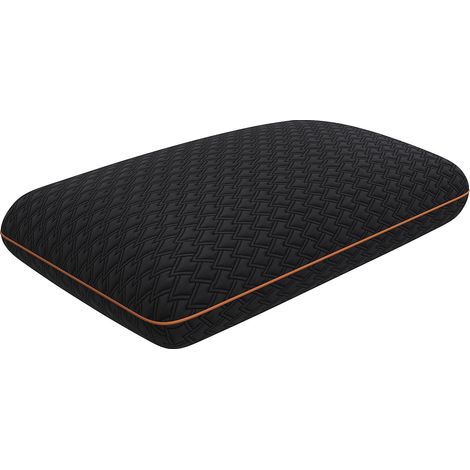 Guanciale memory traspirante carbone Sfoderabile 40 x 60 cm Nero - BALDIA