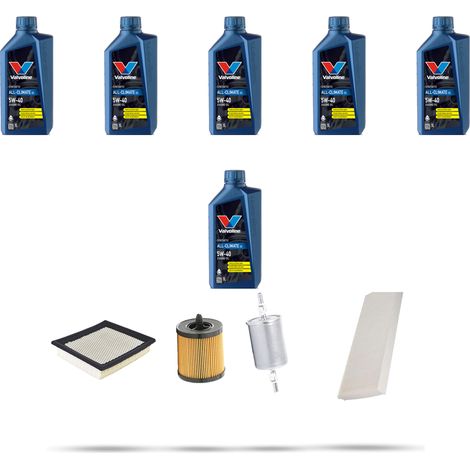 Kit tagliando 4 FILTRI e 6L OLIO compatibile con Opel Vectra C 2.0 Turbo 129kw dal 2003 (1/5)