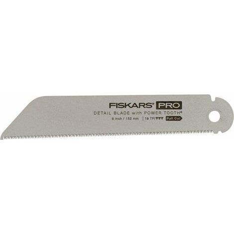 Hoja de sierra plegable Fiskars para madera de 150 mm y 19 TPI