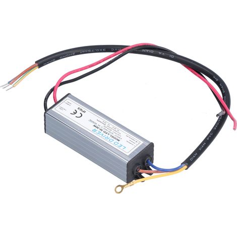 30-36W LED-Netzteil, wasserdichter Transformator Weitbereichsspannung 95-265V AC / 24-42V DC, 900mA Dauerstrom, 3-adriger DIY-Anschluss, integrierter isolierter Beleuchtungsblock. (1/5)