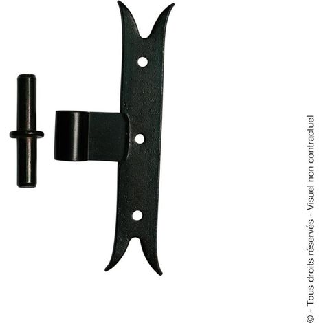 Bisagra para cuadros de acero prepintado, Al.235x Diam.14 mm AFBAT
