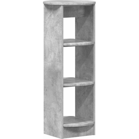 Seitenschrank Betongrau 40 x 40 x 100 cm Holzwerkstoff