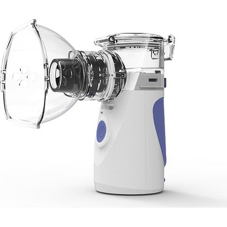 Inhalator, Inhaliergeräte Für Erwachsene Baby-Vernebler Tragbares Aerosol, Kinder Und Erwachsene, Geräuschlos, Für USB-C, 2 Masken, Düse, Einstellbare Zerstäubungsgeschwindigkeit Inhalator