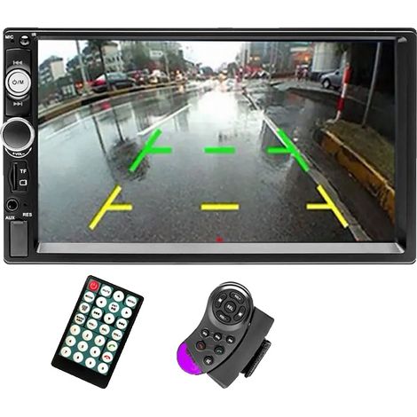 Lettore multimediale per auto, schermo da 7 pollici, connettività Bluetooth, solo controllo (1/2)