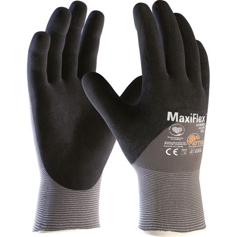ATG® Nylon-Strickhandschuhe MaxiFlex® Ultimate™ (34-875) 3/4 besch 24417 Gr.07 (1/5)