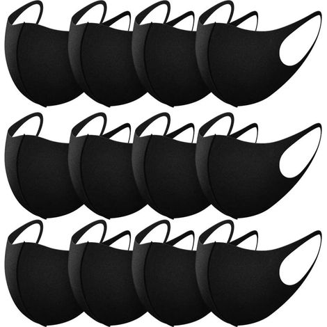MINKUROW Mundschutzmasken, Wiederverwendbarer Unisex-Mundschutz für Outdoor-Sportarten, Gartenarbeit, Reisen (1/5)