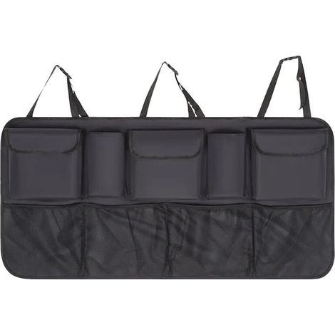 Bardusch-Sac de rangement pour voiture, sac de rangement pour siège arrière, sac de rangement pour siège arrière, facile à installer, grande capacité, gain de place, fermeture à boucle (1/3)