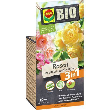 Compo Bio Rosenschutz Insekten- und Pilzfrei 3in1 60 ml (1/3)