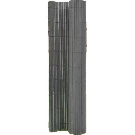 Valla de jardín, 90 x 500 cm, material plástico, resistente a los rayos UV, impermeable, ajustable. (1/5)
