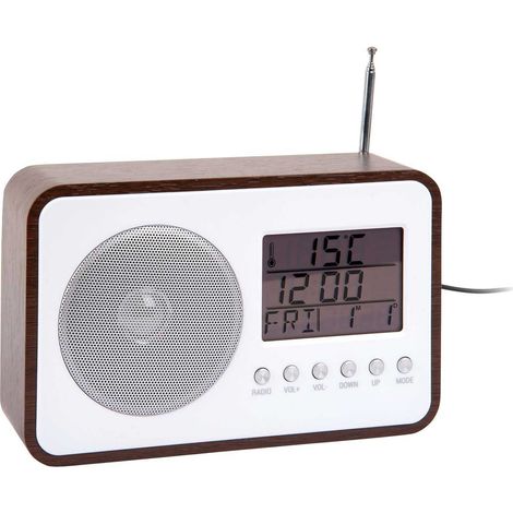Réveil avec radio FM Retro (1/4)