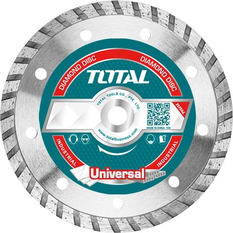 TOTAL Disque diamanté pour le marbre et le granit TAC211 Ø125 mm Diamant