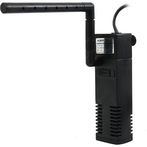 Filtre d'aquarium - Filtres d'aquarium  Pompe à Eau de Filtre Interne d'aquarium Submersible avec des filtres d'éponge de Tuyau d'air pour des Aquariums d'aquarium de Tortue (1/5)