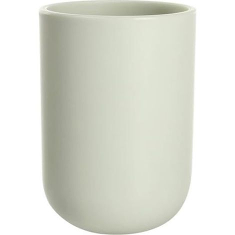 (1 Stück, 350 ml (hellgrün)) Mundspülbecher in Unifarbe, schlichter Zahnbürstenhalter in Unifarbe (1/4)