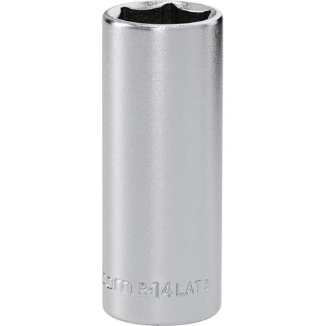 Facom R.14LAT R.14LAT 6 Point Deep Socket 1/4in Drive 14mm FCMR14LAT (1/2)
