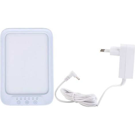 Lampe de photothérapie LED luminosité couleur température réglable soulager la dépression synchronisation toucher soleil blanc (1/5)
