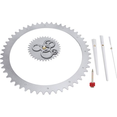 Horloge Murale Design Moderne avec Mouvement Silencieux - Cadre Métal Aéré Décor Salon Cadeau (1/5)
