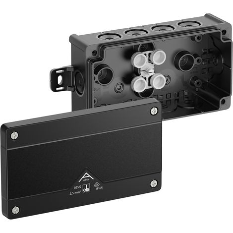 Spelsberg 80200301 Abzweigkasten (L x B x H) 87 x 152 x 52 mm Schwarz IP66 1 St.