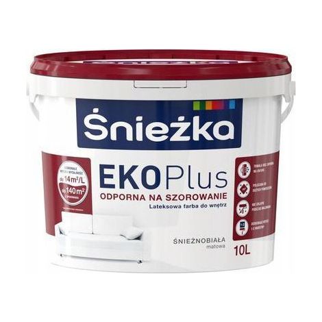 Śnieżka EKO Plus Vernice al lattice Biancaneve 10L