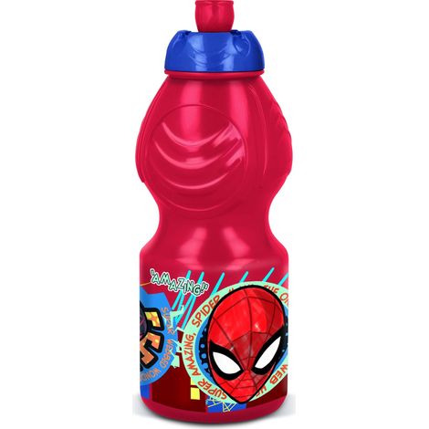 TATAWAY Marvel borraccia sport 400 ml Spiderman Mob Rules pratica leggera Auto