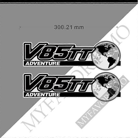 2019 2020 2021 Pour Moto Guzzi V85tt V 85 Tt Protection de réservoir Autocollants, logo, emblème, valises, coffre 2022--V85TT8 (1/5)