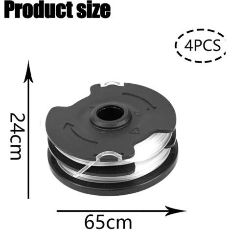 Spole da tagliaerba Parkside PRT 550, A1, A3, PRTA 20-Li A1, B2, C3 (4 fili nylon) (1/4)