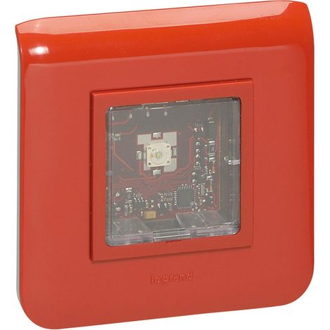 Legrand – Dispositif visuel d'alarme feu lumineux Mosaic DVAF IP21C IK04 – Autre accessoire de sécurité incendie – Pour espaces confinés (1/4)