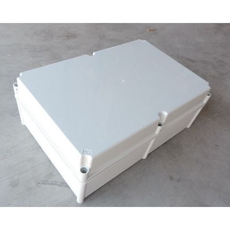 Boite polycarbonate avec couvercle opaque 540x360x205mm double isolation série MORVAN (1/3)