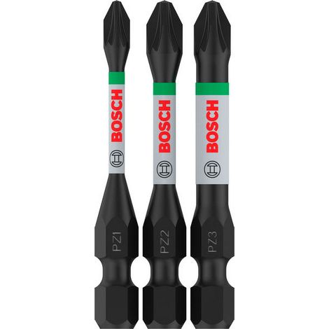 Bosch Set PRO PZ Impact embouts 55 mm 3 pcs (1/4)