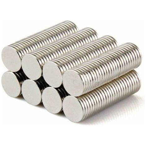100x Disc Neo néodyme Terres rares Aimants forts Modèles Craft