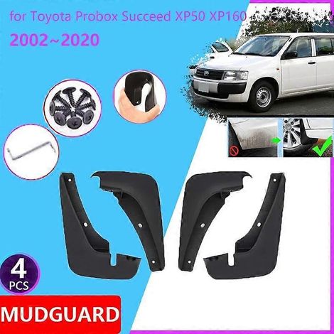Schmutzfänger für Toyota Probox Succeed XP50 XP160 20022020 2013 2014 Schmutzfänger Kotflügel Schmutzfänger Schutz Kotflügel Außenzubehör--