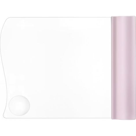 Lampe de lecture LED plate rechargeable transparente 4 réglages (1/5)