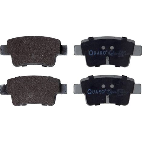 PLAQUETTES DE FREIN QUARO ARRIÈRE FIAT GRANDE PUNTO 05-/EVO 09- SANS CAPTEUR