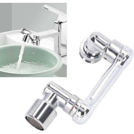 Extension de robinet universelle, aérateur, bras robotique rotatif à 1080 degrés, accessoires de cuisine et de salle de bains (1/5)