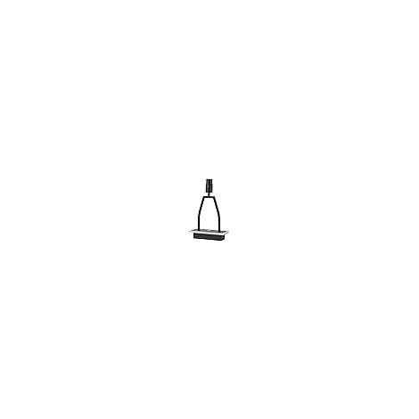 Tischplatte Basis trofa 1xe27+1x6w led 4000k l.22xw.10xh.35cm schwarz