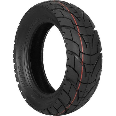 Pneus Sans Chambre à Air 10 Pouces 80/65-6 pour Scooter Électrique Zero10X pour . Équilibrage des Pneus de Remplacement pour (1/5)