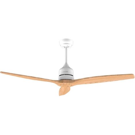 Cecotec Ventilador de techo sin luz EnergySilence Aero 5270 WhiteWood Cecotec (1/5)