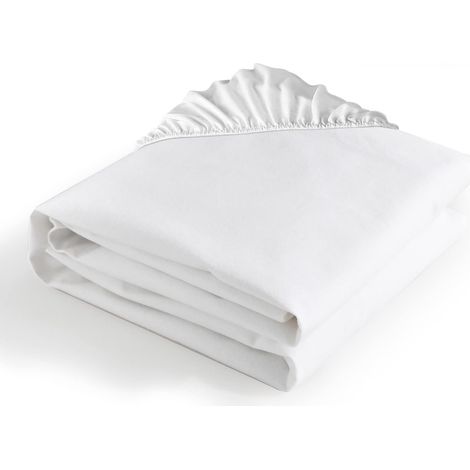 Protege Matelas 120x200 Impermeable, Alese Matelas Respirante et Silencieux, 100% Coton Molleton Alese 120x190/200cm, Housse Matelas 120x200 de Lit Étanche Anti Acarien (1/5)