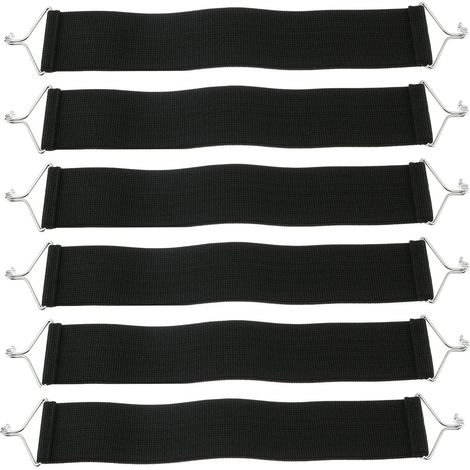Lot de 6 bandes de renfort pour chaise de terrasse et fauteuil inclinable Zéro Gravity (1/5)