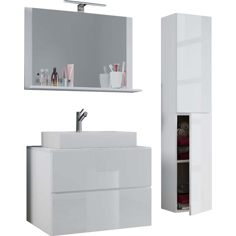 4-tlg. Waschplatz Waschtisch Lendas L (1/2)