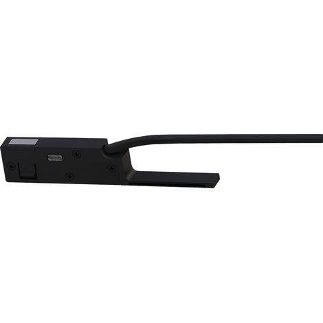 Connecteur droit pour rail 1 phase noir avec câble MAGNETIC TRACK 5MM Milagro (1/4)