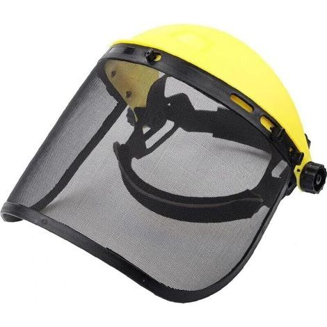 Bouclier Facial de sécurité avec Maillage, visière pour la Coupe de trammage de trammage, Bouclier Facial pour Coller des Mauvaises Herbes (1/4)